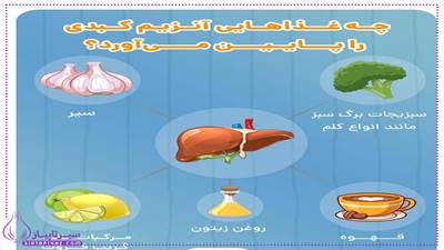 چه غذاهایی آنزیم کبد را پایین می‌آورد؟ 