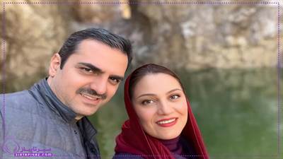 اختلاف سنی شبنم مقدمی و همسرش | عکس