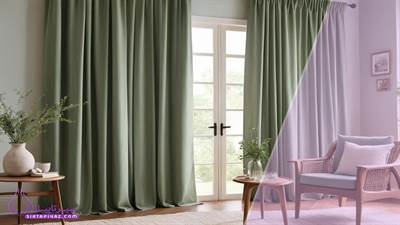 تاثیر پارچه ها و پرده ها بر زیبایی و حس و حال فضای خانه