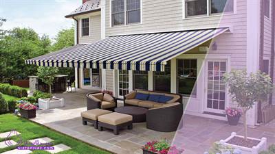 مزایای استفاده از سایبان‌ های کشویی در فضای باز منزل