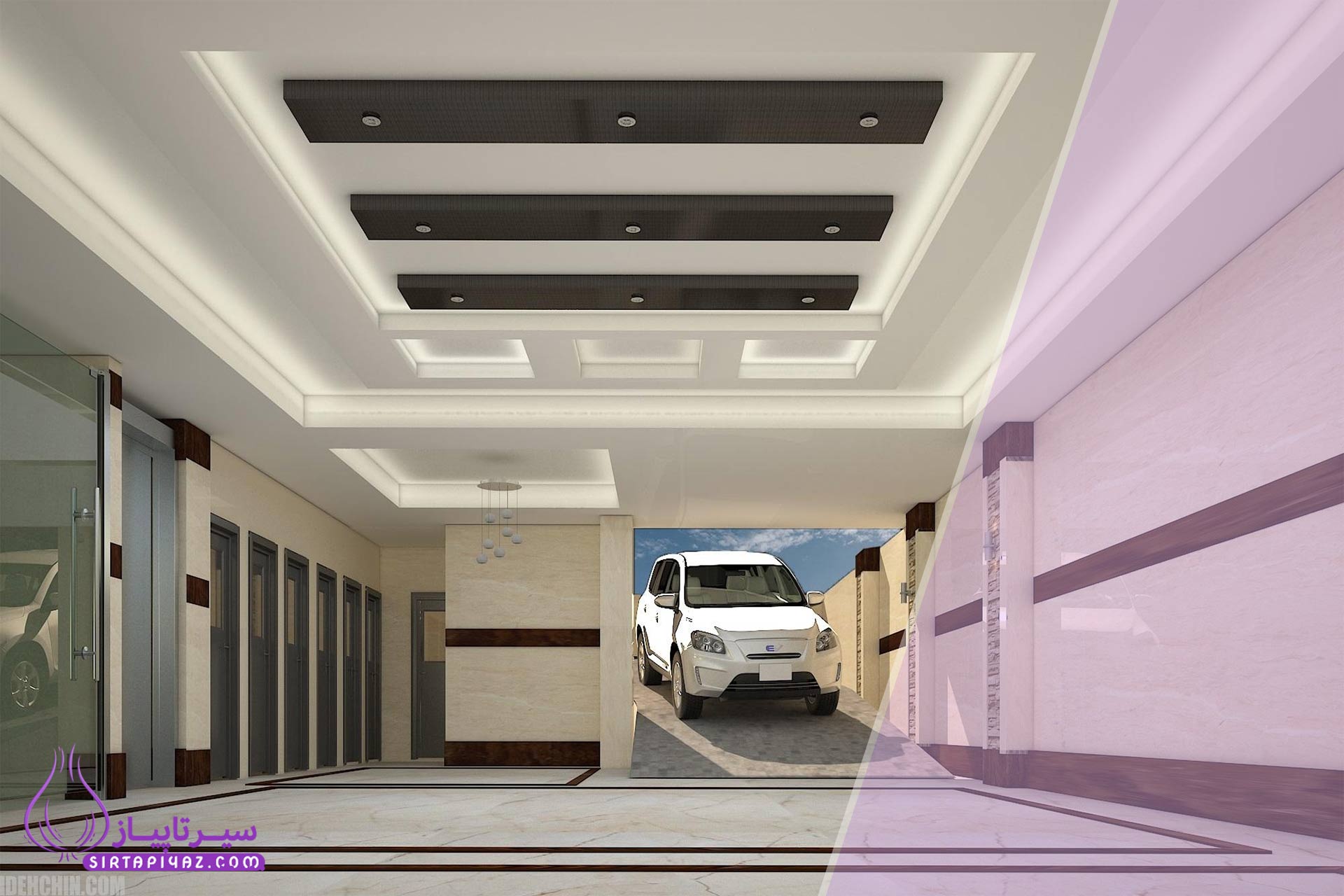 طراحی پارکینگ های مدرن و کاربردی در ساختمان های مسکونی