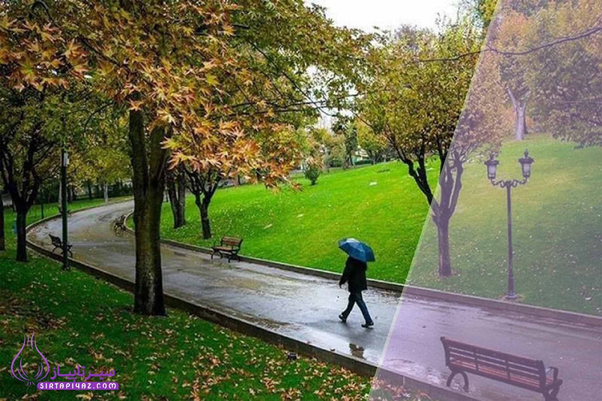 نابرابری فضاهای سبز در محله های شمال و جنوب تهران