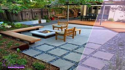 ایده کف سازی حیاط ویلا + معرفی بهترین متریال و روش اجرا