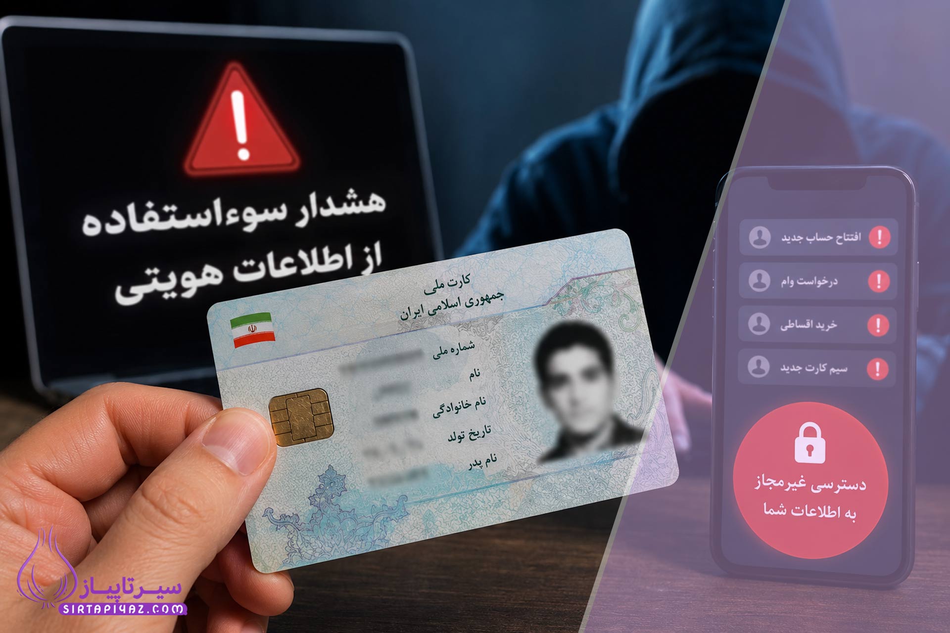 چطور بفهمیم اطلاعات کارت ملی ما سوء استفاده شده است؟