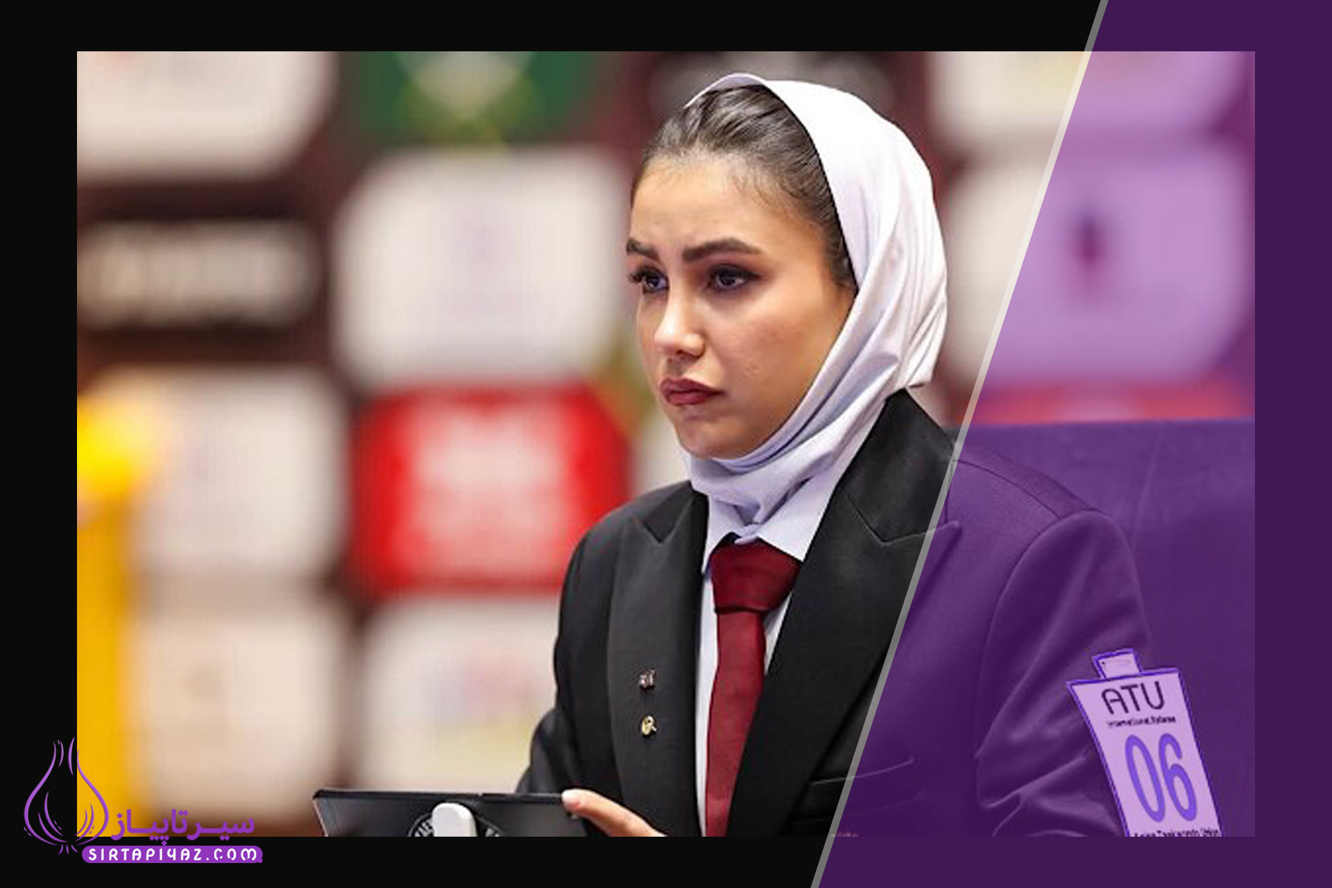 شمسی علیخانی داور مسابقات المپیک تکواندو