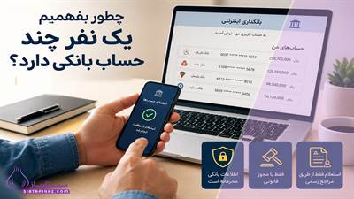 آیا می‌توان فهمید یک نفر چند حساب بانکی دارد؟ روش‌های قانونی استعلام، محدودیت‌ها و نکات مهم را در این راهنمای کامل بخوانید.