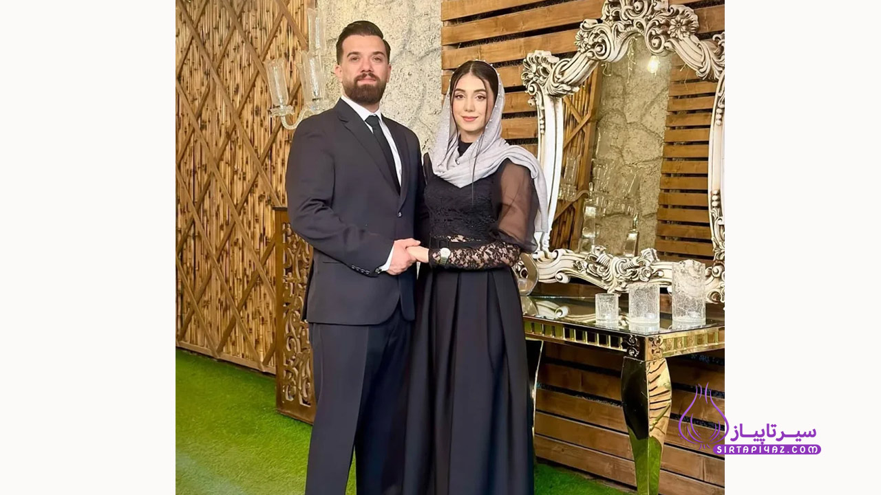 عکس مرجان سلحشوری و همسرش