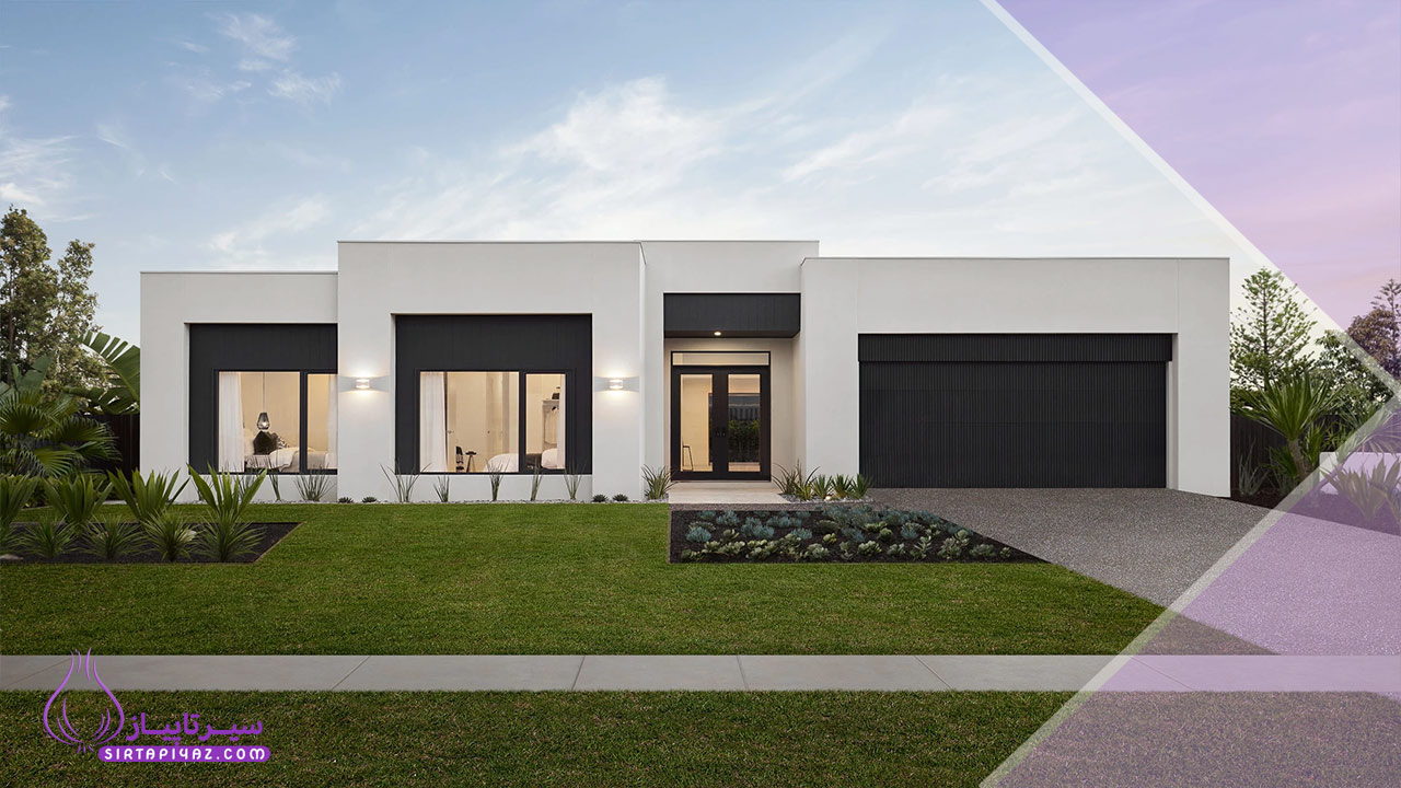 طراحی نمای پایدار | تلفیق رنگ های طبیعی و مصالح بومی