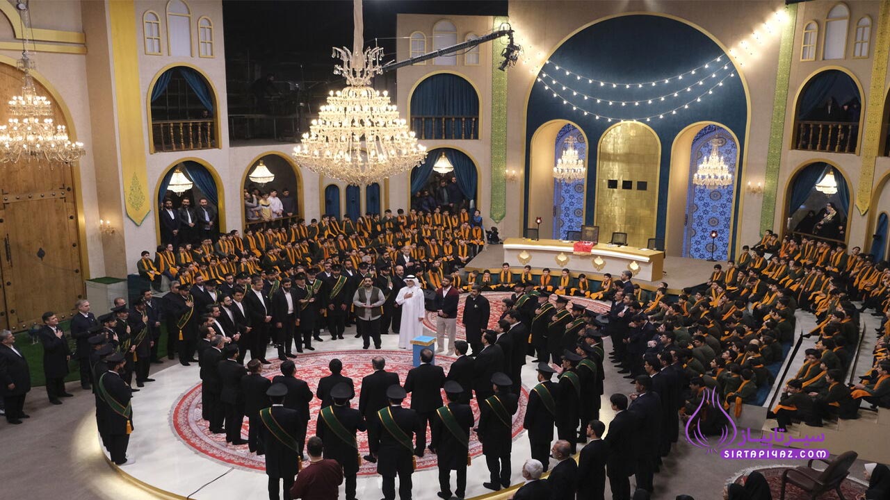 عکس از برنامه حسینیه معلی