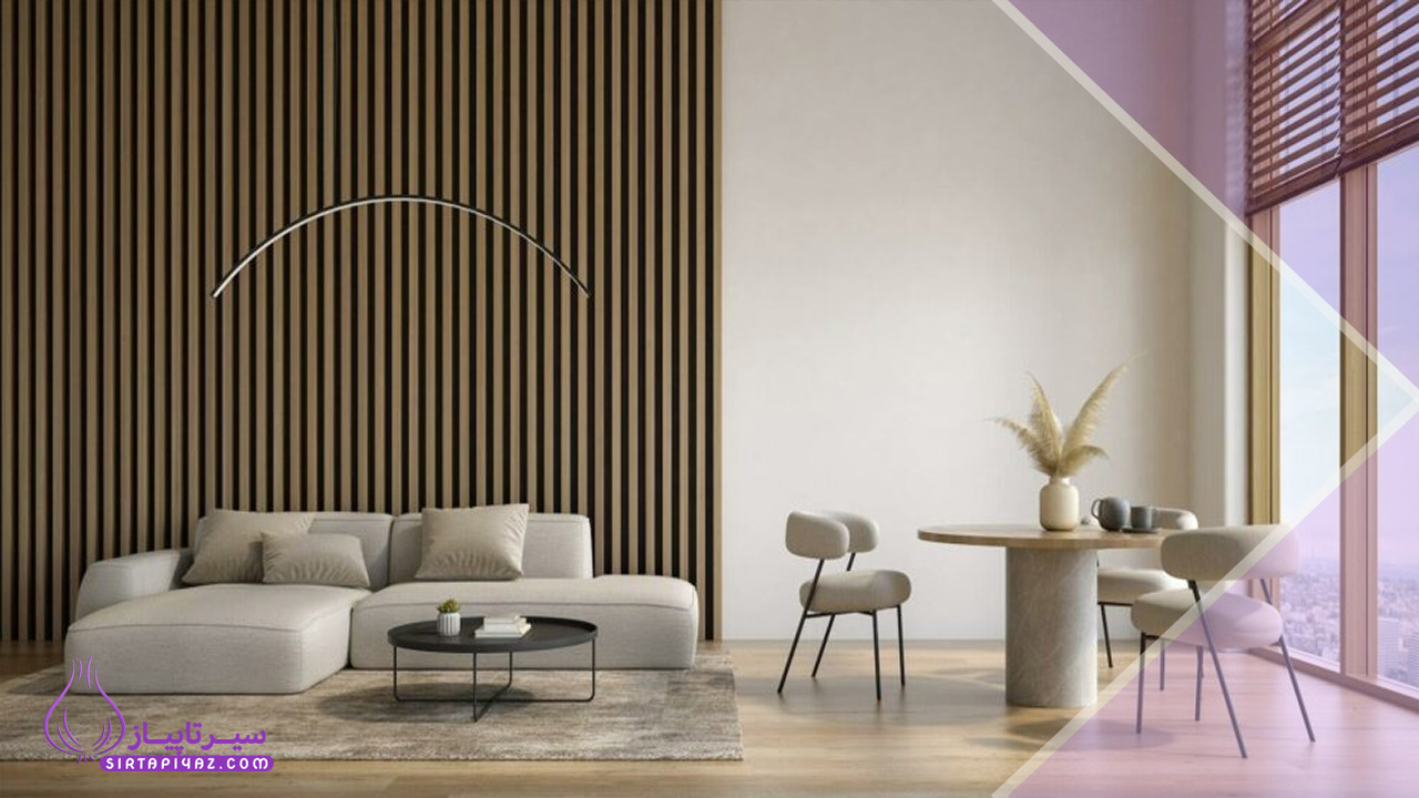 طراحی دیوارها با استفاده از تکنیک های مدرن فریمینگ و پنل سازی