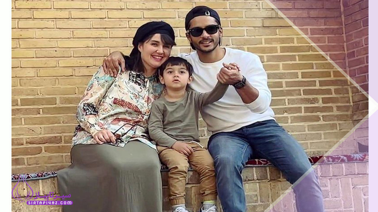 عکس گلوریا هاردی + همسر و پسرش