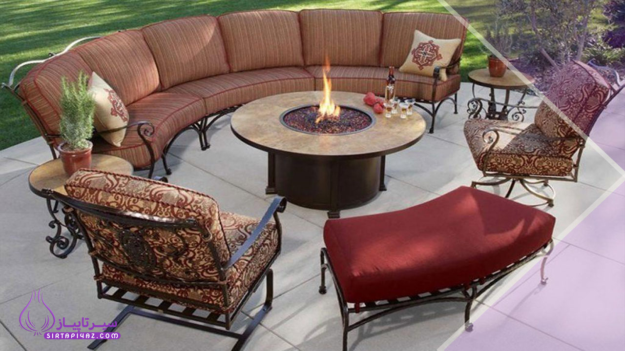 مبلمان فضای باز | راهنمای انتخاب جنس های مقاوم در برابر آب و هوا