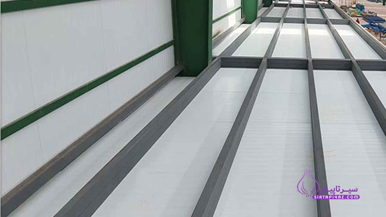 نمونه عکس ساندویچ پانل کف