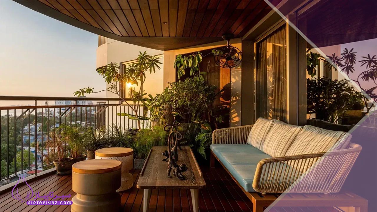 طراحی تراسهای مدرن با قابلیت استفاده در فصول سرد