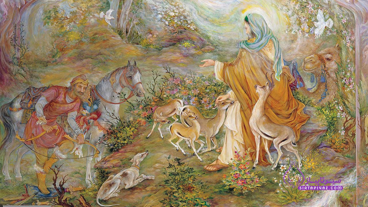 ماجرای تابلو ضامن آهو استاد فرشچیان